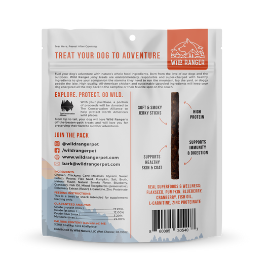 Wild Ranger Chicken Jerky Dog Treats