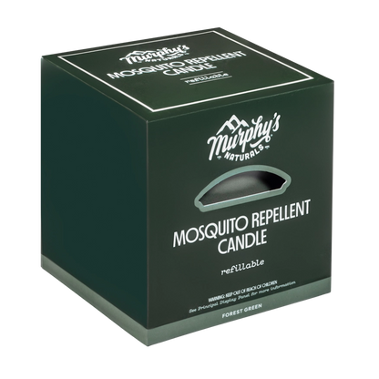 Murphy's Naturals Forest Green Refillable Mosquito Repellent Candle