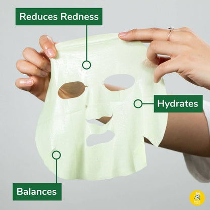 K-Beauty Artemisia Refreshing Relief Sheet Face Mask