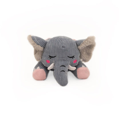 Snooziez with Shhhqueaker - Elephant - Dog Toy