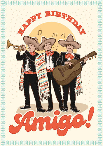 Happy Birthday Amigo Card