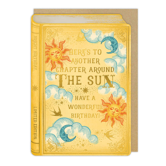 Around The Sun Birthday Card