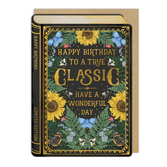 True Classic Story Book Birthday Card