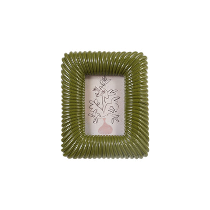 Resin Ribbed Photo Frame