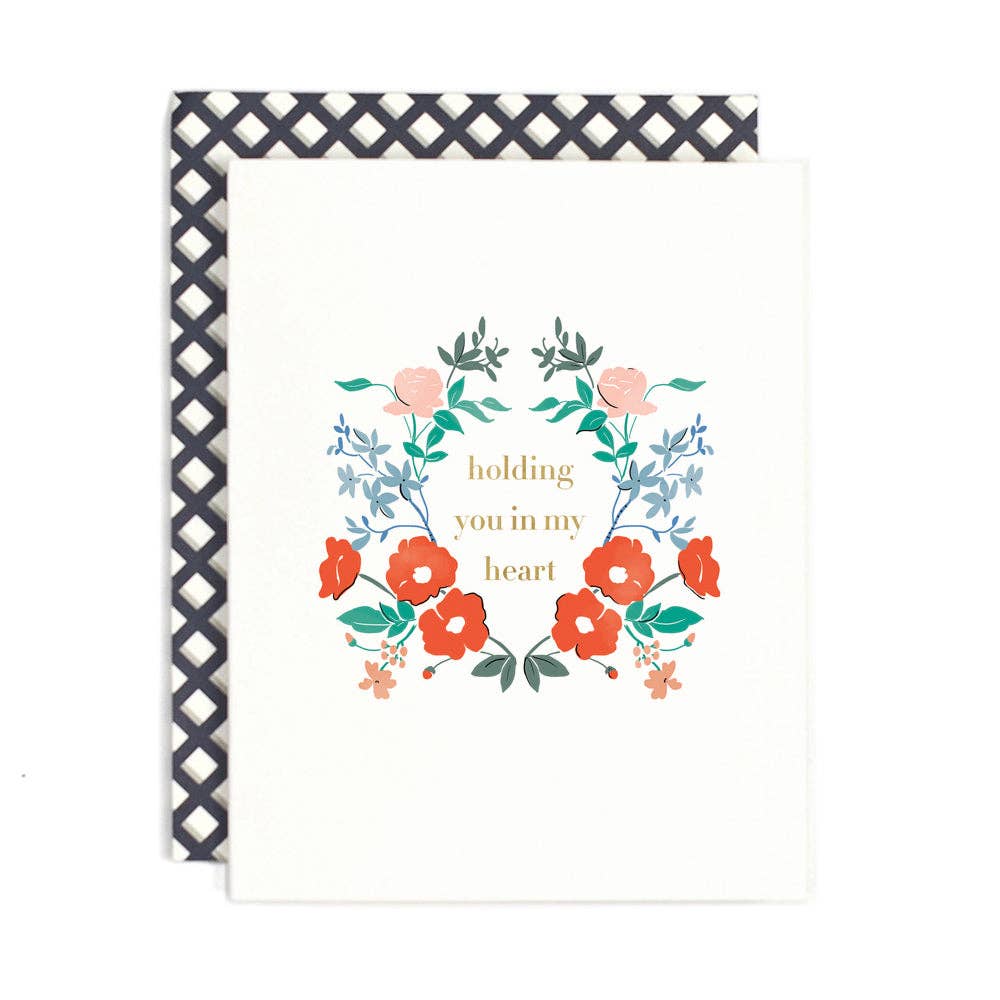 Holding You in My Heart Greeting Card