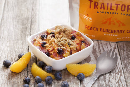 Peach Blueberry Crisp