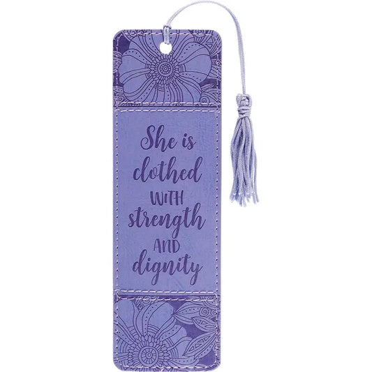 Strength and Dignity Artisan Bookmark