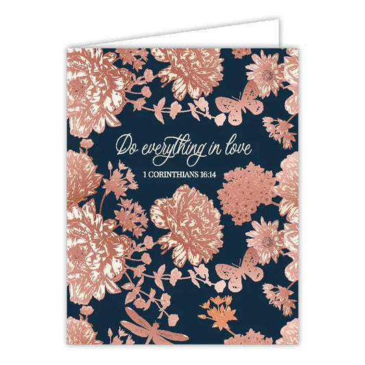 Do Everything in Love Greeting Card