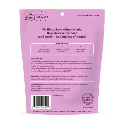 Bocce's Quack Quack Quack Soft & Chewy Dog Treats