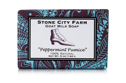 Peppermint Pumice Goat Milk Soap