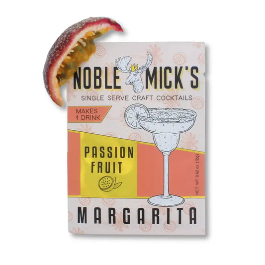 Noble Mick's Single Serve Craft Cocktail Mix - Passion Fruit Margarita