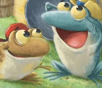 Childrens Book: Back Roads, Country Toads