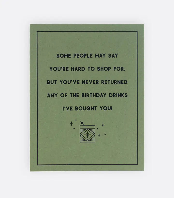 Picky Birthday Greeting Card