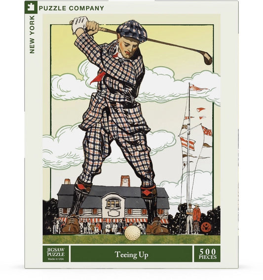 Teeing Up - 1000 Piece Jigsaw Puzzle