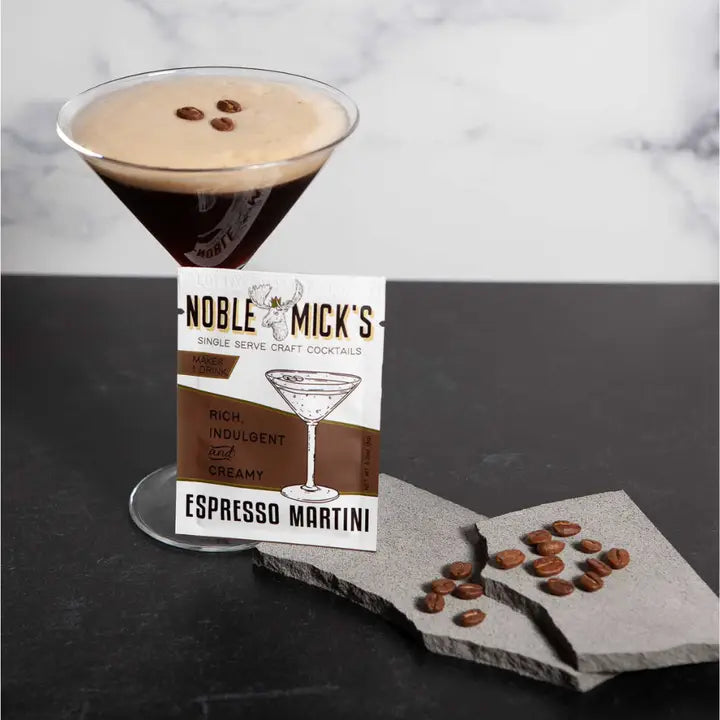 Noble Mick's Single Serve Craft Cocktail Mix - Espresso Martini