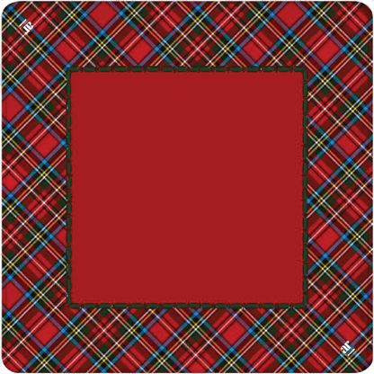 Tartan Mahjong Mat