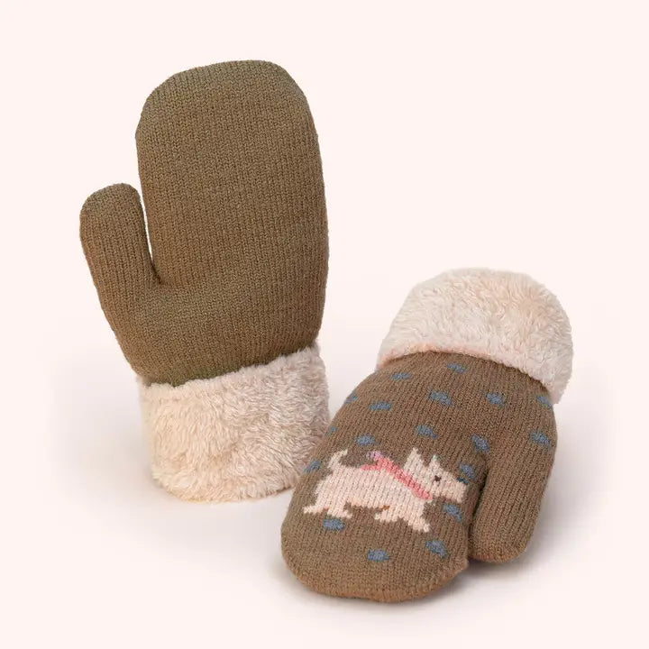 Westie Mittens