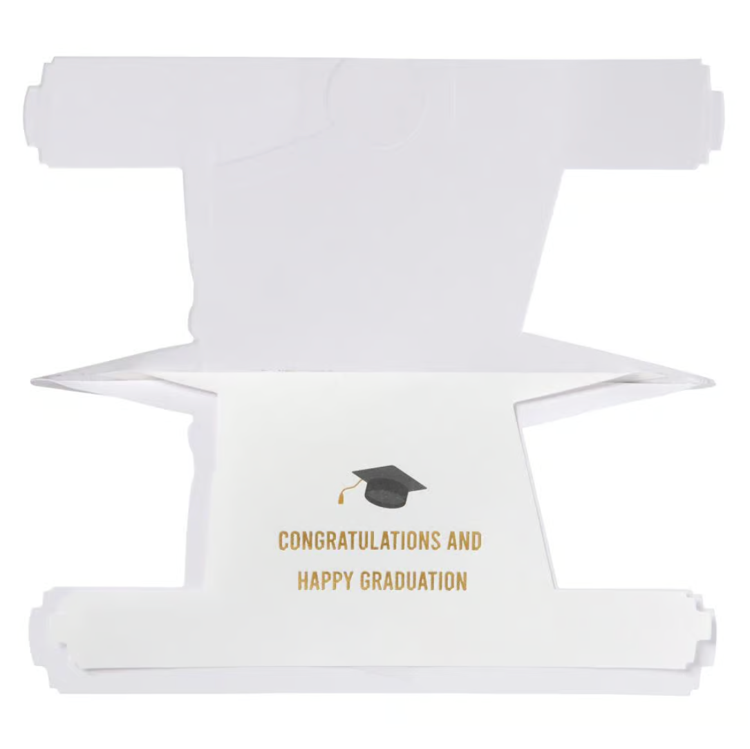 Die Cut Diploma Graduation Card