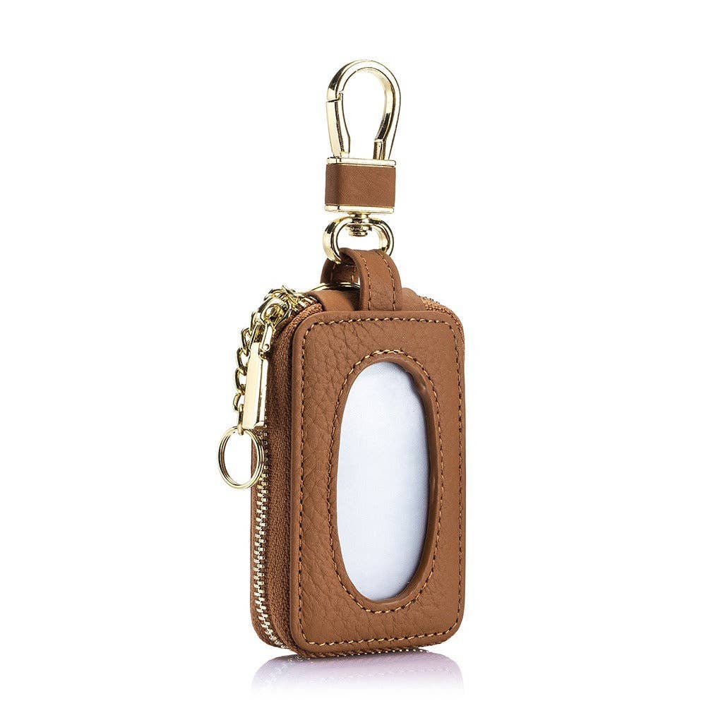 Genuine Leather Universal Car Key Fob Case