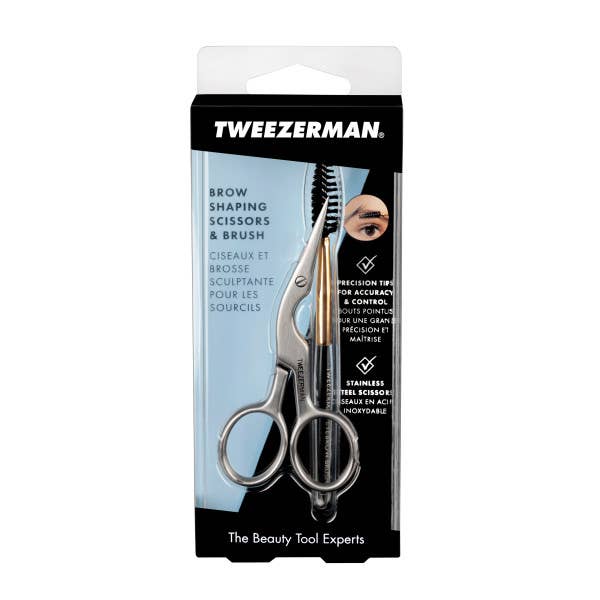 Tweezerman Stainless Brow Shaping Scissors Set