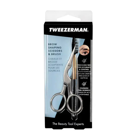 Tweezerman Stainless Brow Shaping Scissors