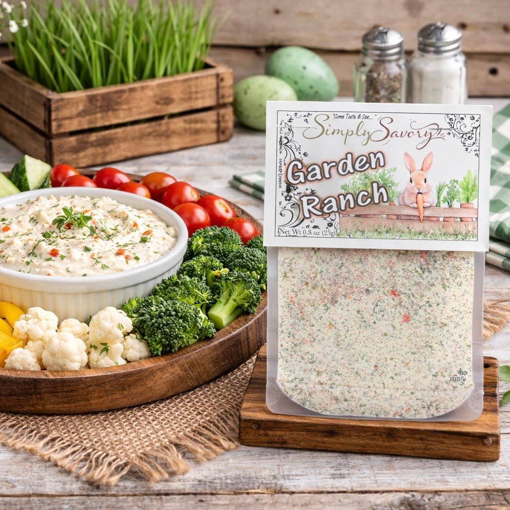 Simply Savory Garden Ranch Dip Mix
