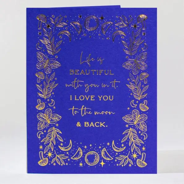 Gaze Frame Greeting Card