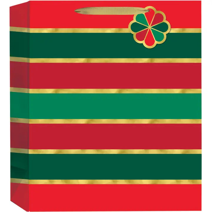 Christmas Pinwheel Jumbo Gift Bag