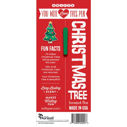 Christmas Tree Holiday Scented Pen Carded