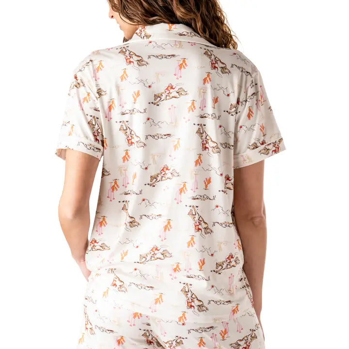 Hello Mello Hold Your Horses PJ Shirt