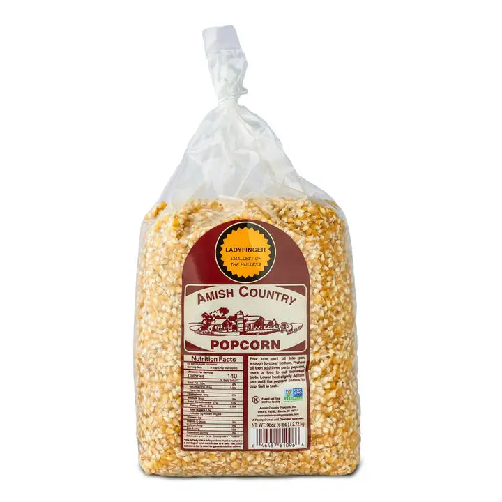 Ladyfinger Hulless Popcorn