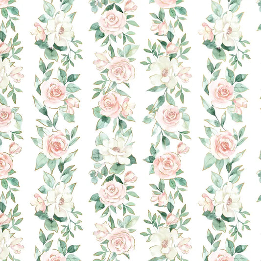 Pink Roses - Gift Wrap Rolls