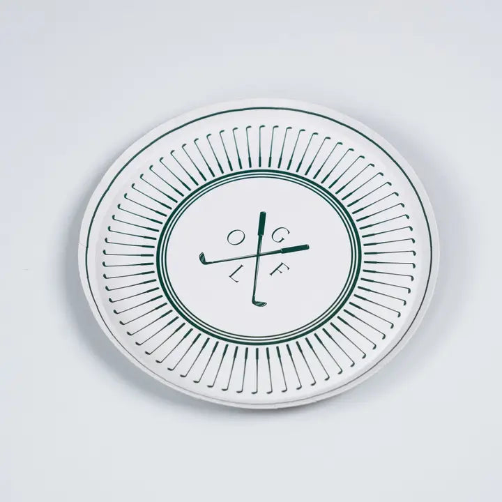 Golf Dessert Plates