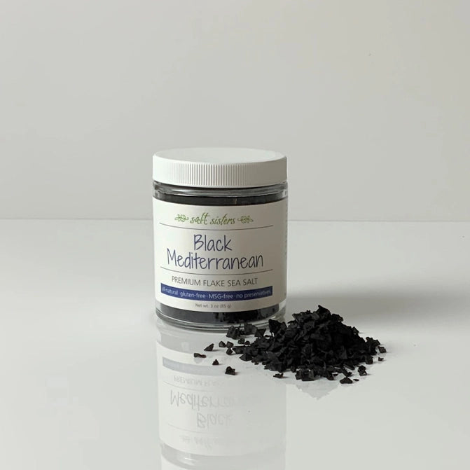 Black Mediterranean Flake Salt