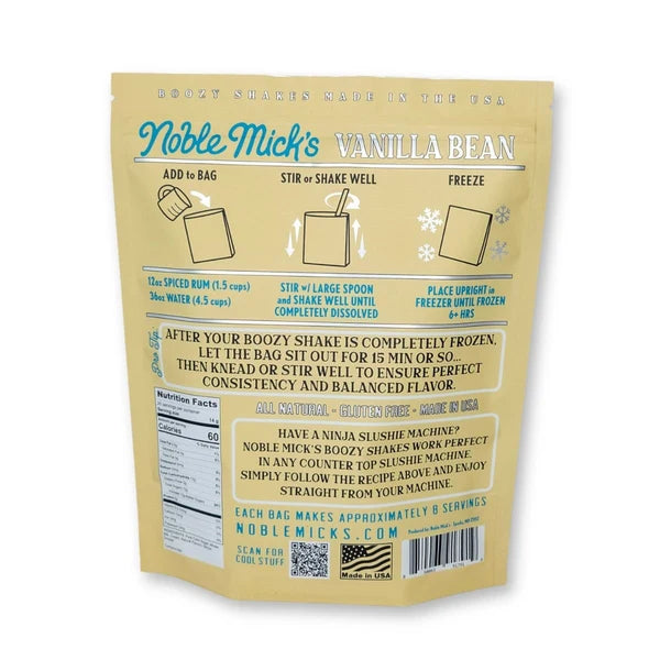 Boozy Shakes - Vanilla Bean