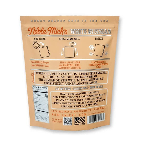 Boozy Shakes - White Russian