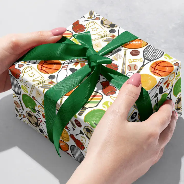 Sports Time - Gift Wrap Rolls