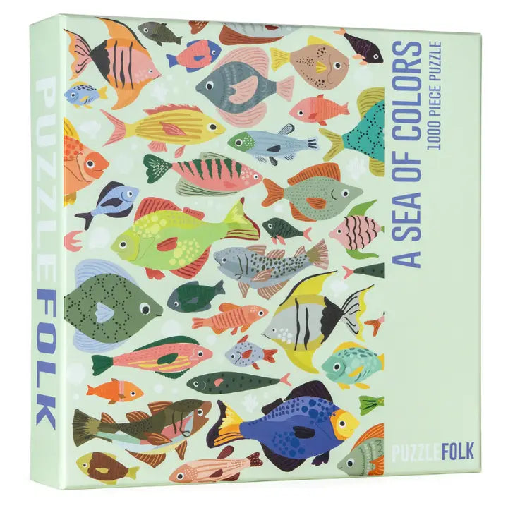 A Sea of Colors Fish Puzzle