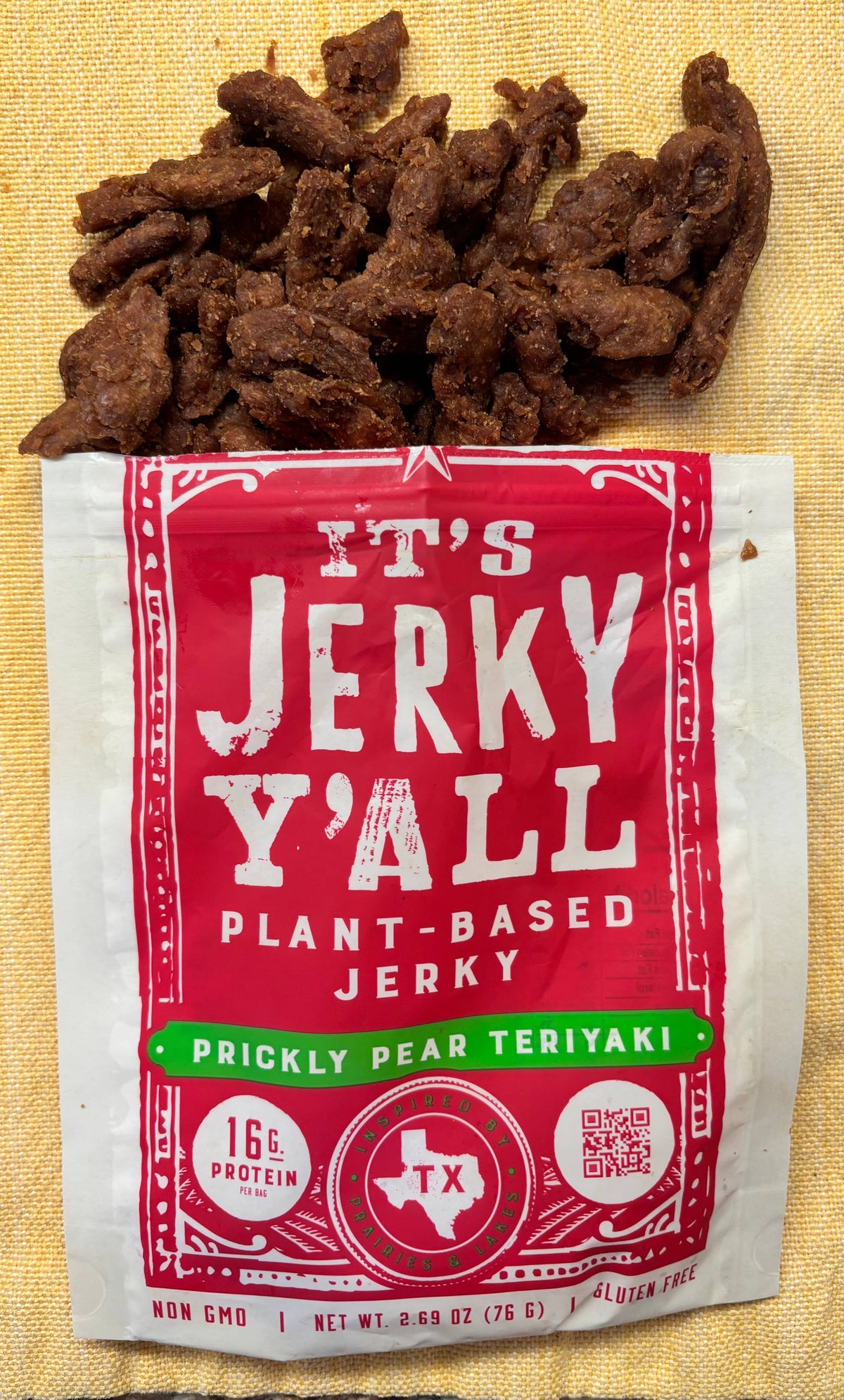 Prickly Pear Teriyaki Jerky