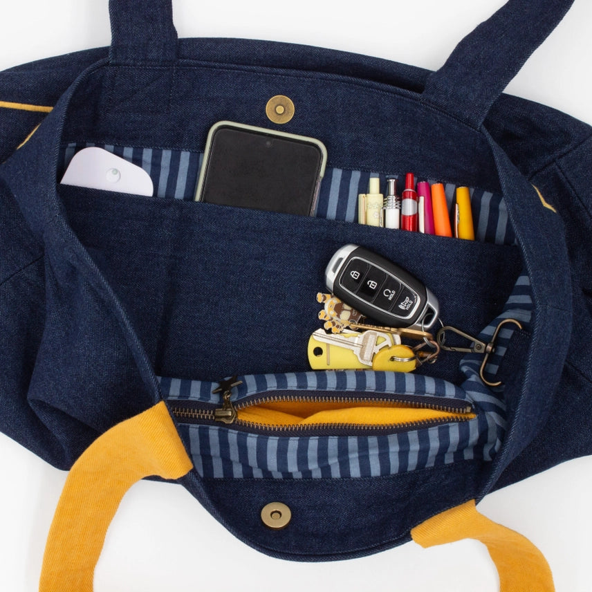 Dallas Denim Tote Bag