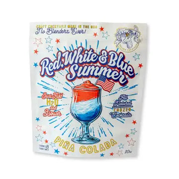 Red, White & Blue Frozen Cocktail Mixers