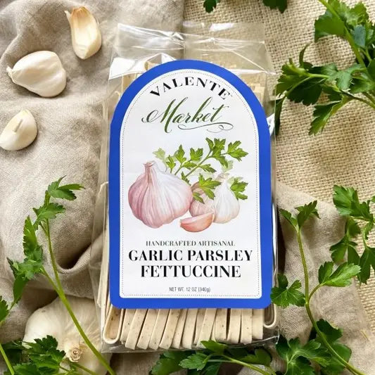 Garlic Parsley Fettuccine