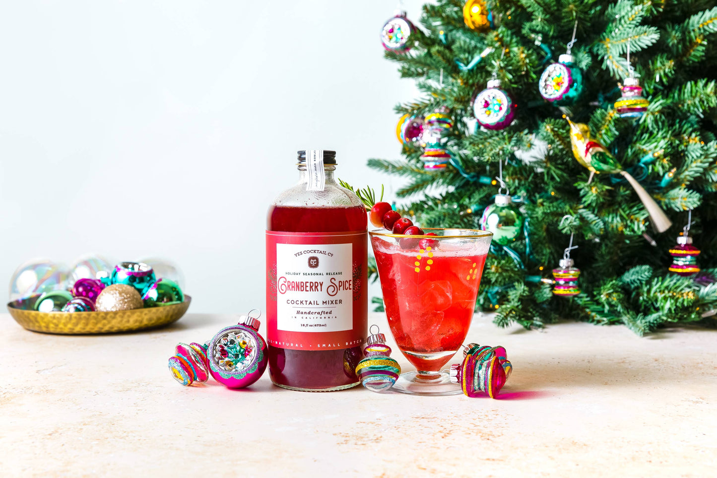 Holiday Seasonal: Cranberry Spice Cocktail Mixer