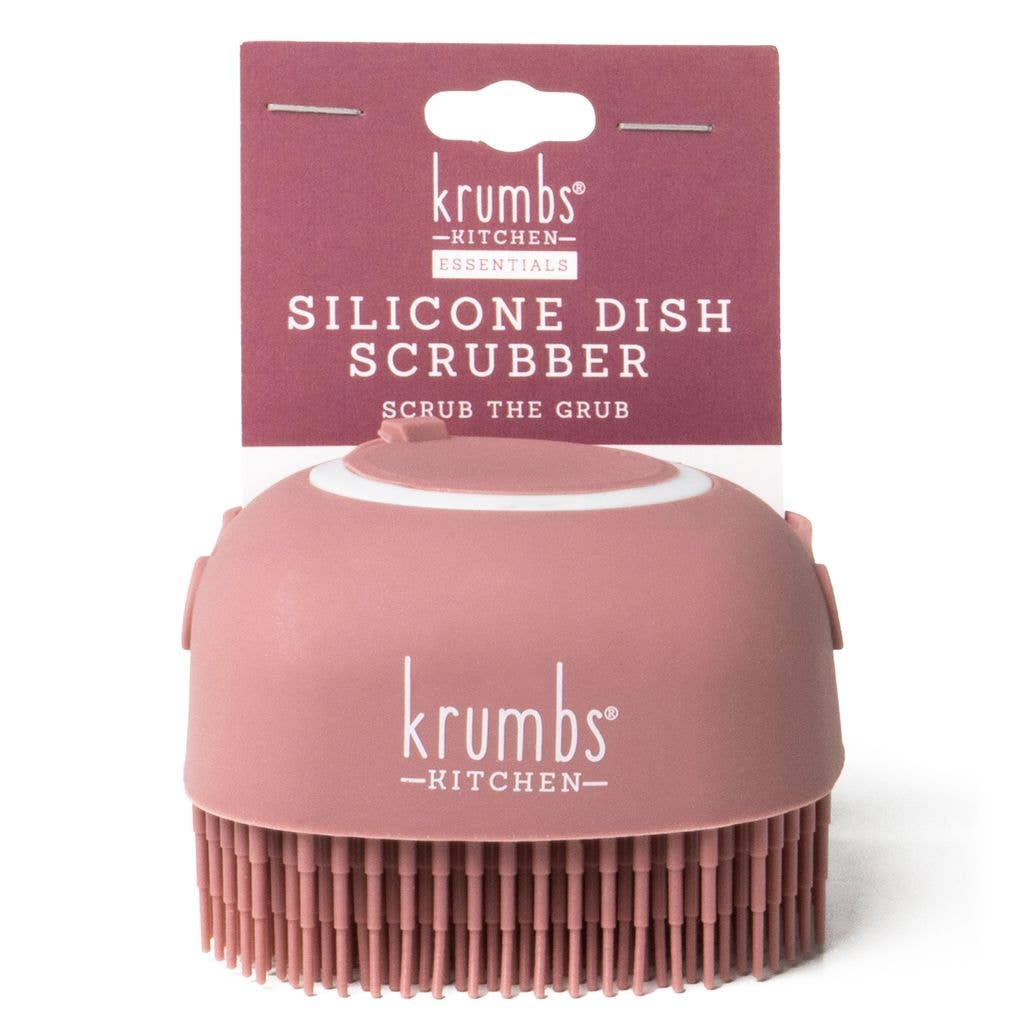 Silicone Dish Scrubber by KrumbsKitchen®