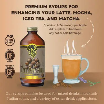 Portland Syrup 12 oz Hazelnut