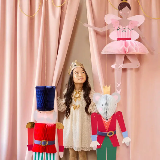 Meri Meri Nutcracker Ballet Paper Decorations