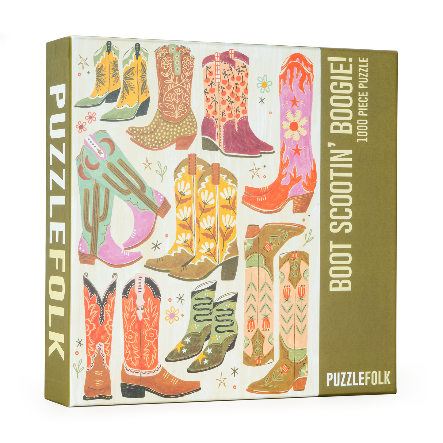 Boot Scootin' Boogie! 1000 Piece Western Puzzle