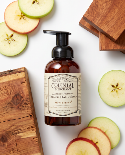 Homestead Tallow Foaming Hand Soap – Handmade 12 oz USA