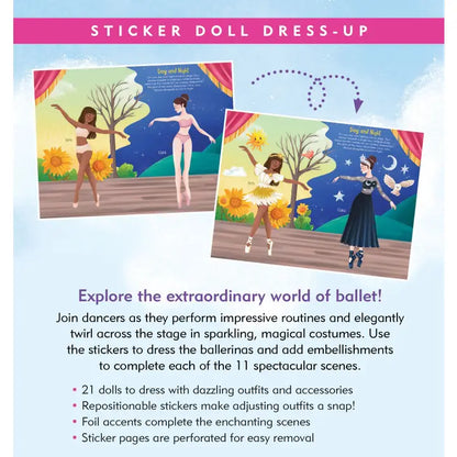Ballet Sticker Doll Dress-Up Book