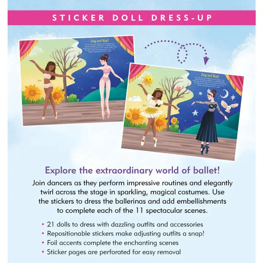 Ballet Sticker Doll Dress-Up Book